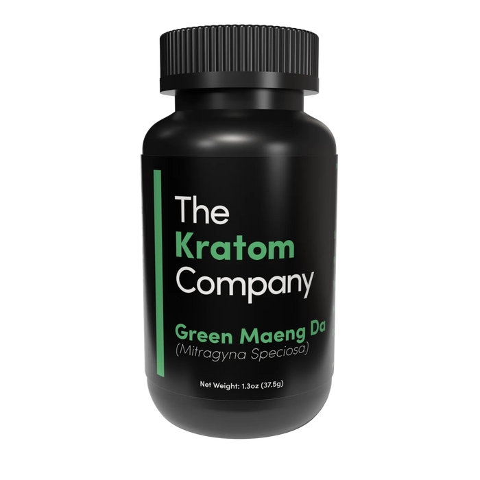 Green Maeng Da Kratom Capsules 1