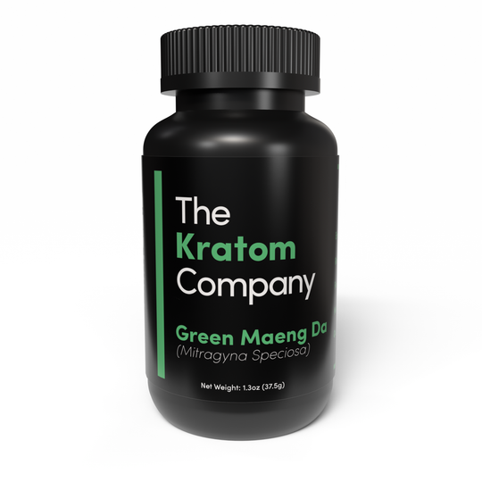 Green Maeng Da Kratom Capsules 1