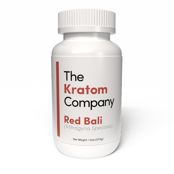 Red Bali Kratom Capsules 1