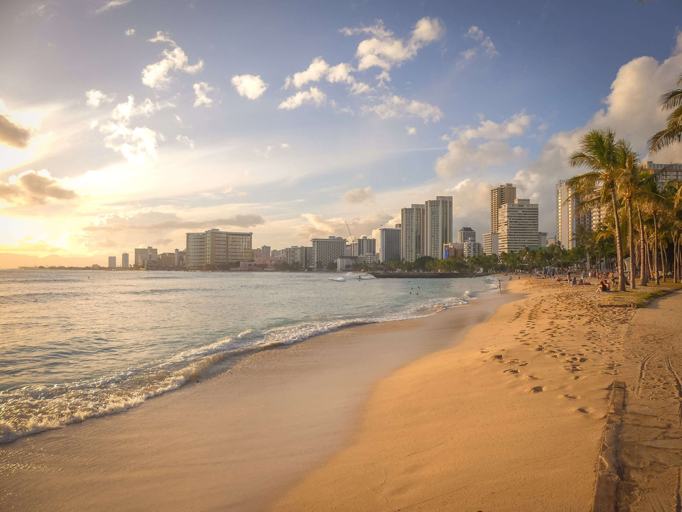 beach in Honolulu, Hawaii|