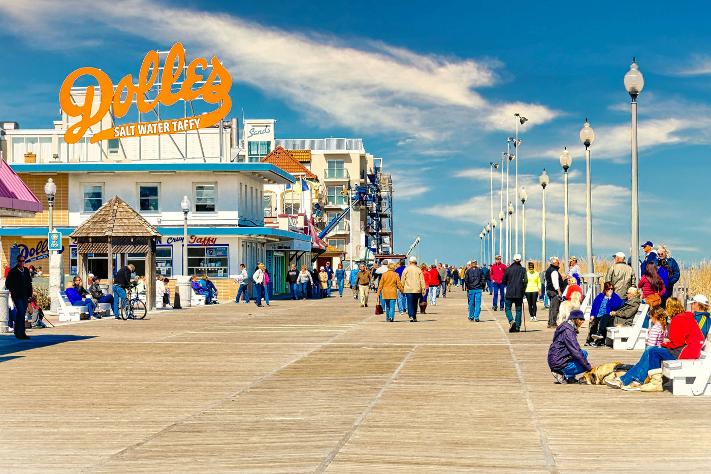  A popular boardwalk near where you can find kratom in Delaware