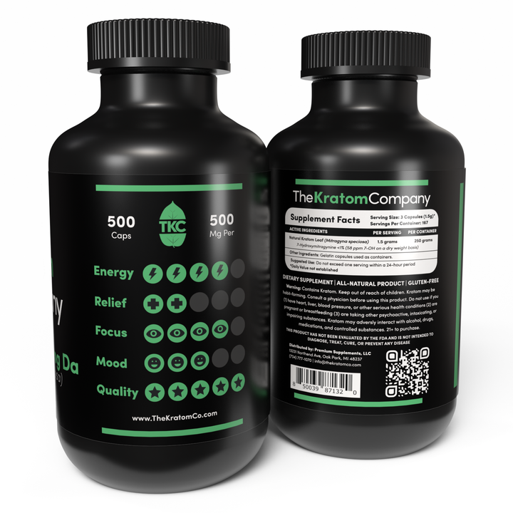 Green Maeng Da Kratom Effects 500 Capsules