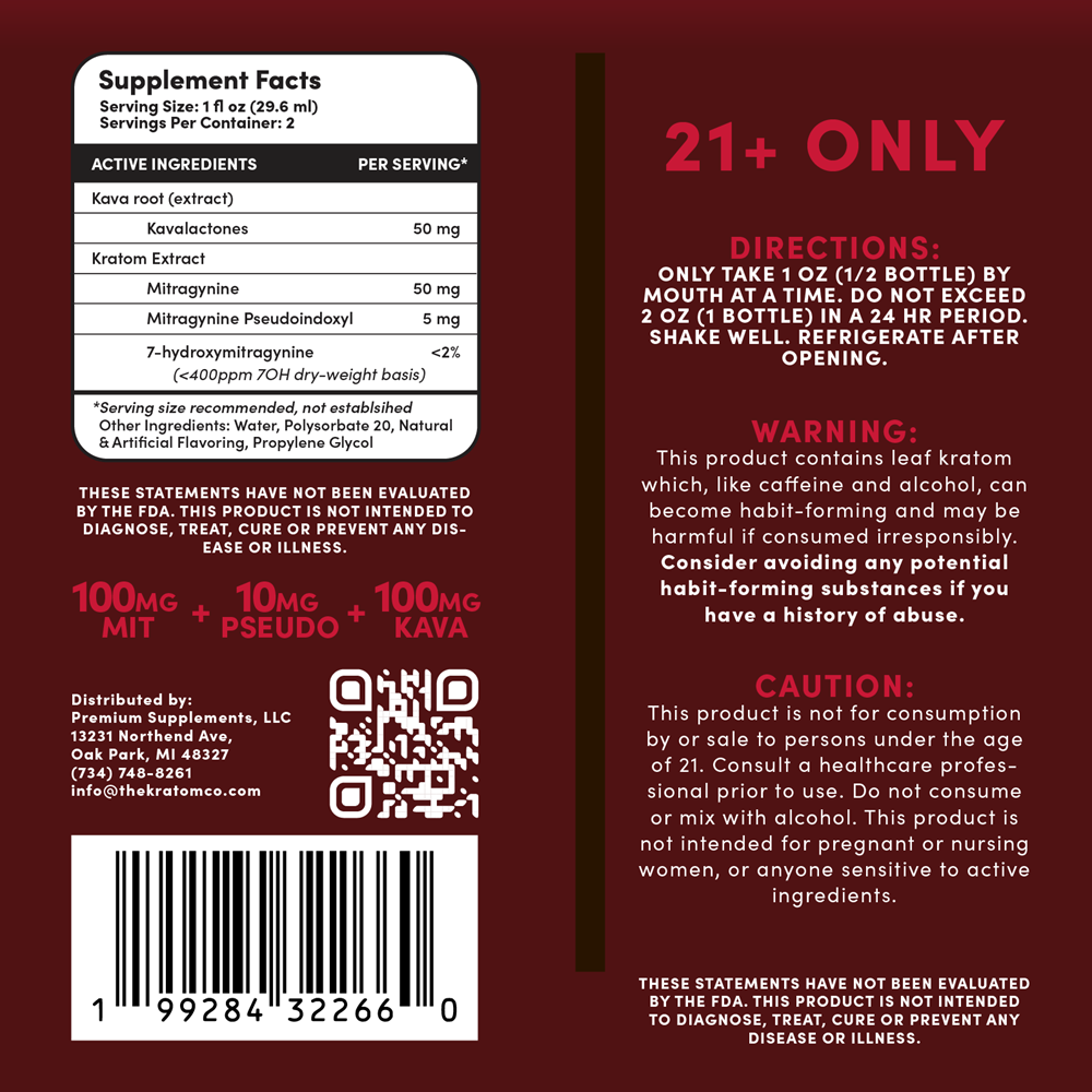 Kava Kratom RED