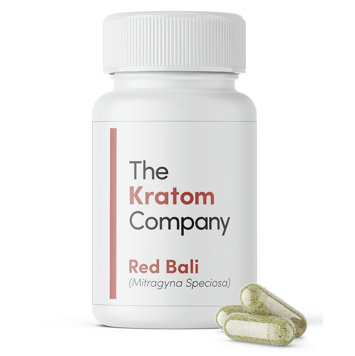 Red Vein Bali Kratom Capsules