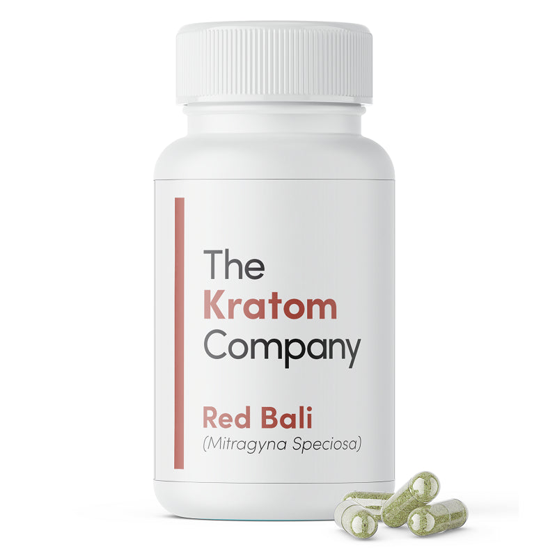 Red Vein Bali Kratom Capsules