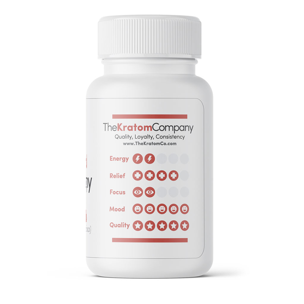 Red Vein Bali Kratom Capsules