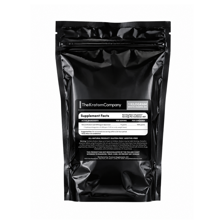 White Maeng Da Kratom Powder