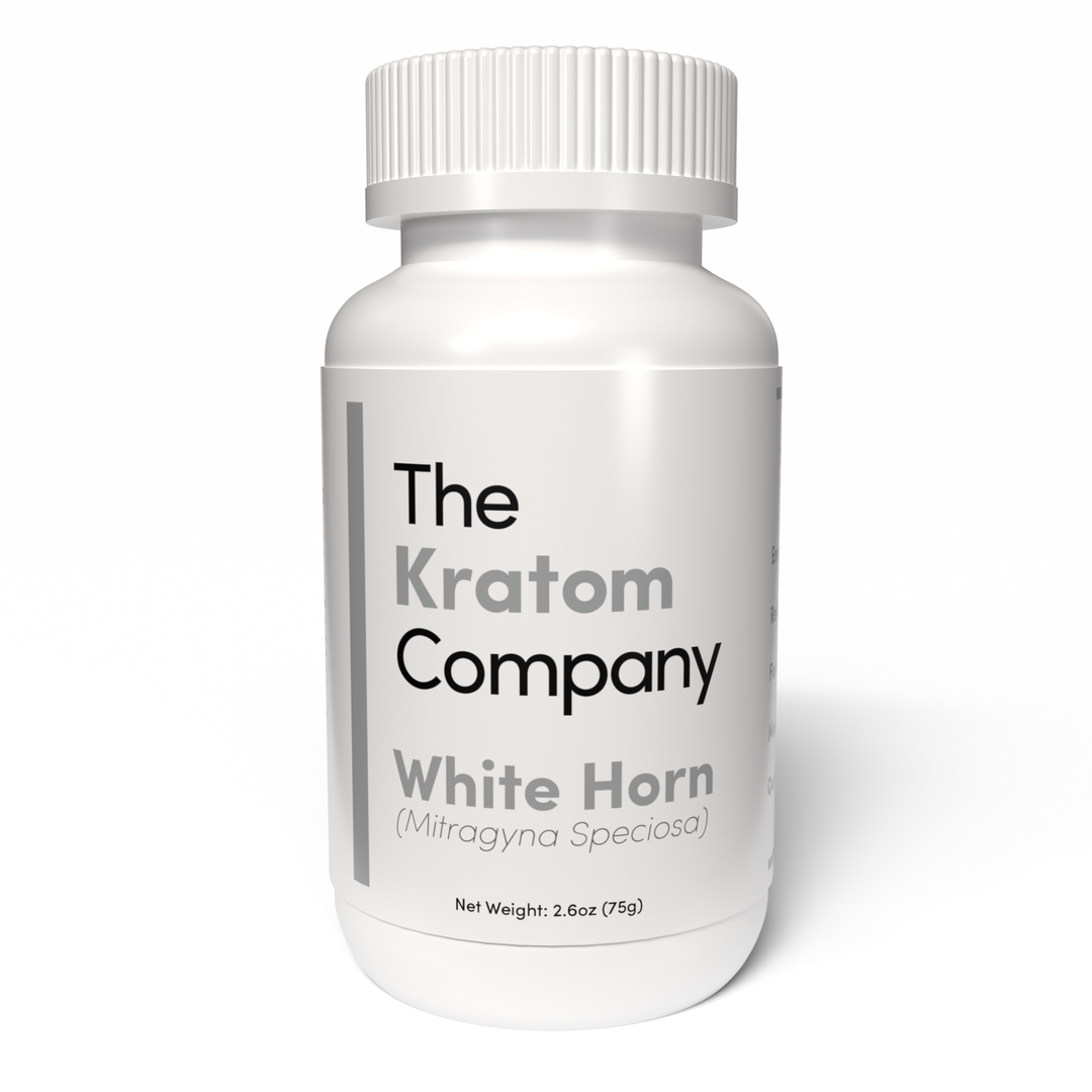 White Horn Kratom Capsules