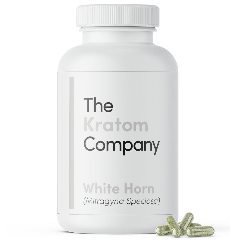 White Horn Kratom Capsules