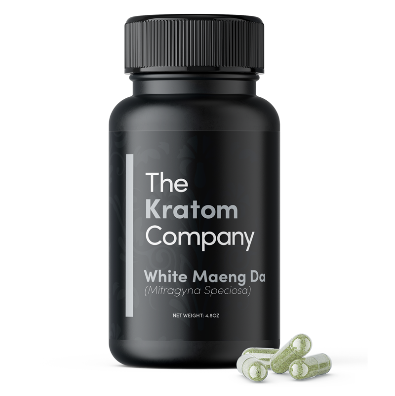 White Maeng Da Kratom Capsules