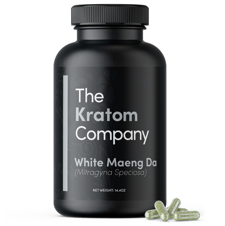 White Maeng Da Kratom Capsules