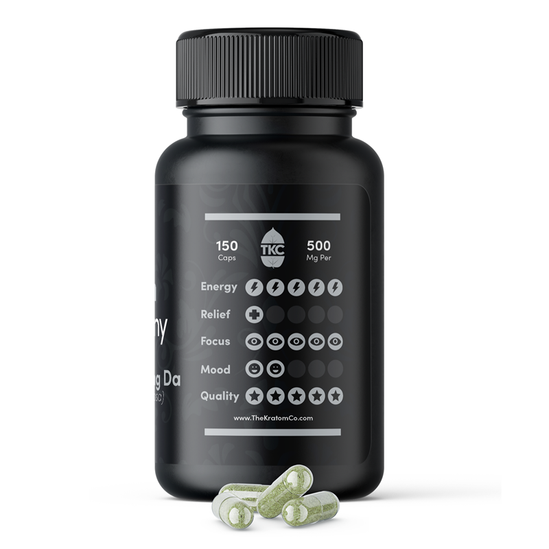 White Maeng Da Kratom Capsules