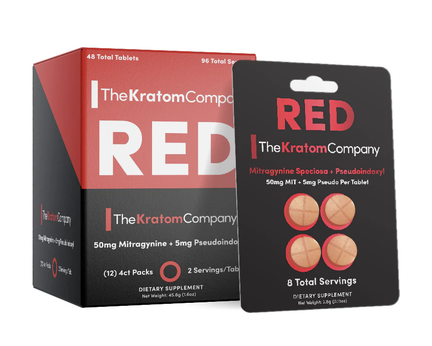 A black and red package of pseudoindoxyl tablets