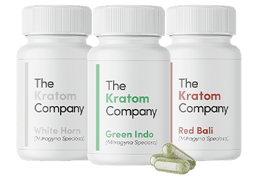 The Kratom Company kratom capsules bottles