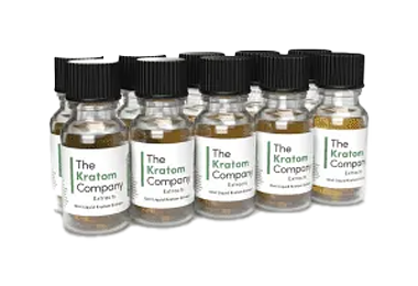 The Kratom Company kratom extract bottles