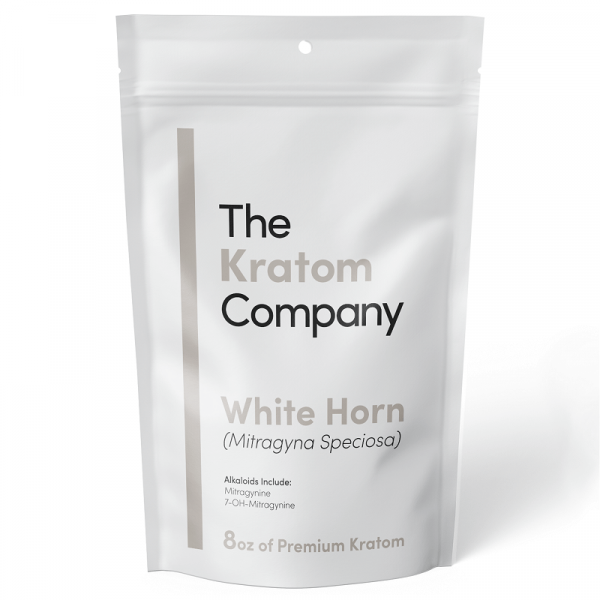 White Vein Horn Kratom Powder