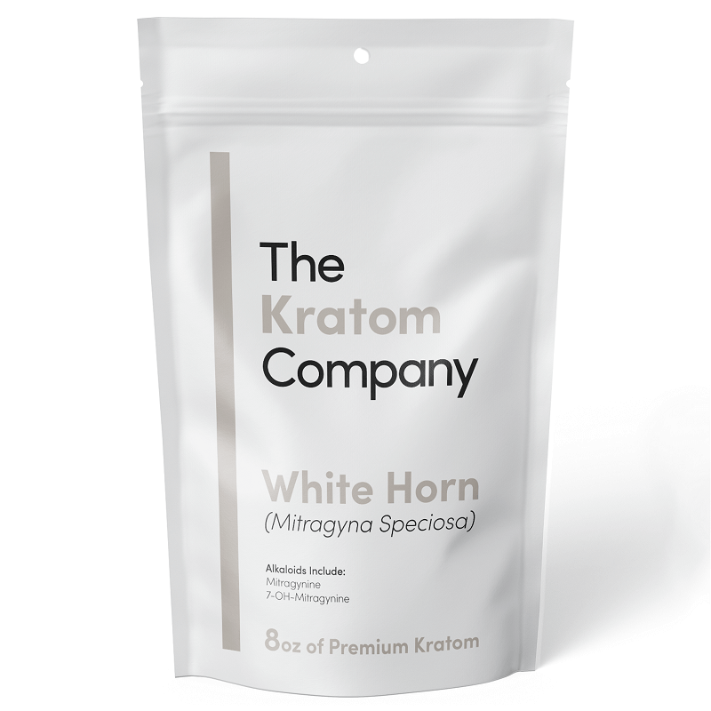 White Vein Horn Kratom Powder