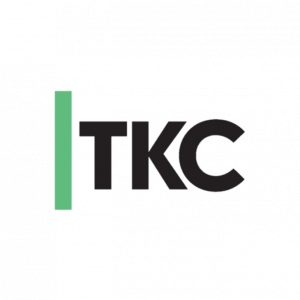 The TKC logo with black text on a white background.