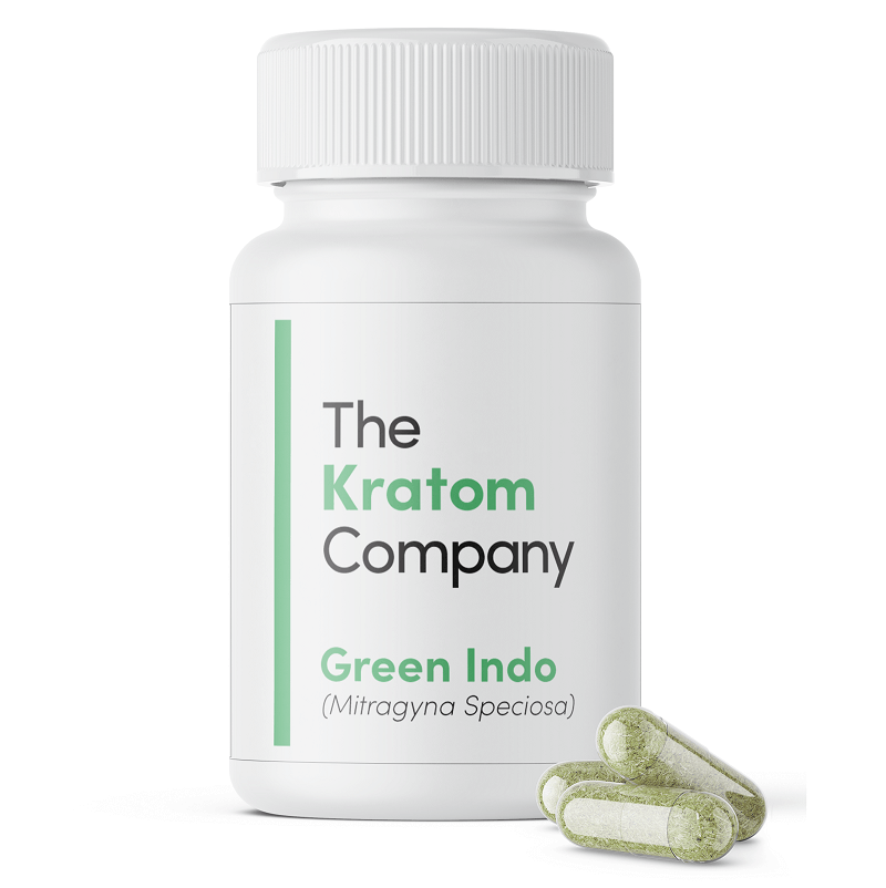 Green Indo Kratom Capsules 2