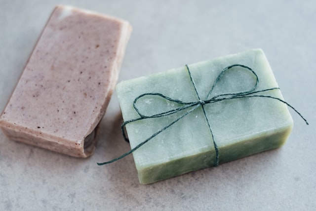 homemade soap bar samples