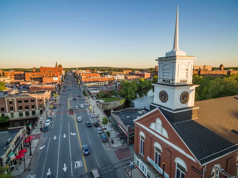 Main Street in Nashua, New Hampshire