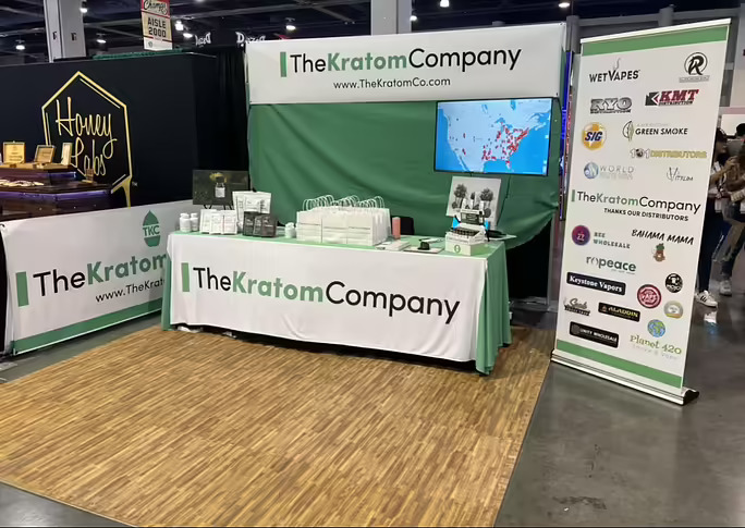 Trade Show Booth The Kratom Company