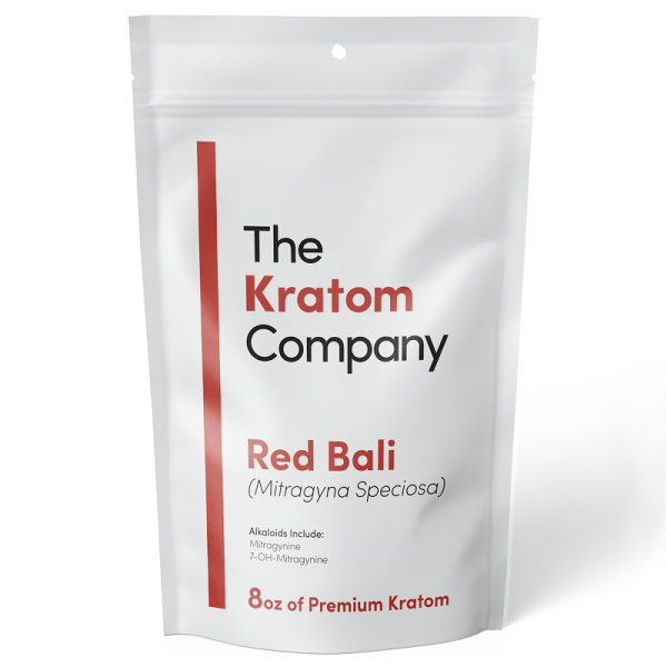 Red Vein Bali Kratom Powder Front