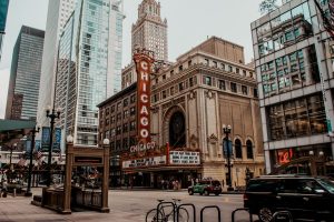 Downtown Chicago cityscape at daytime