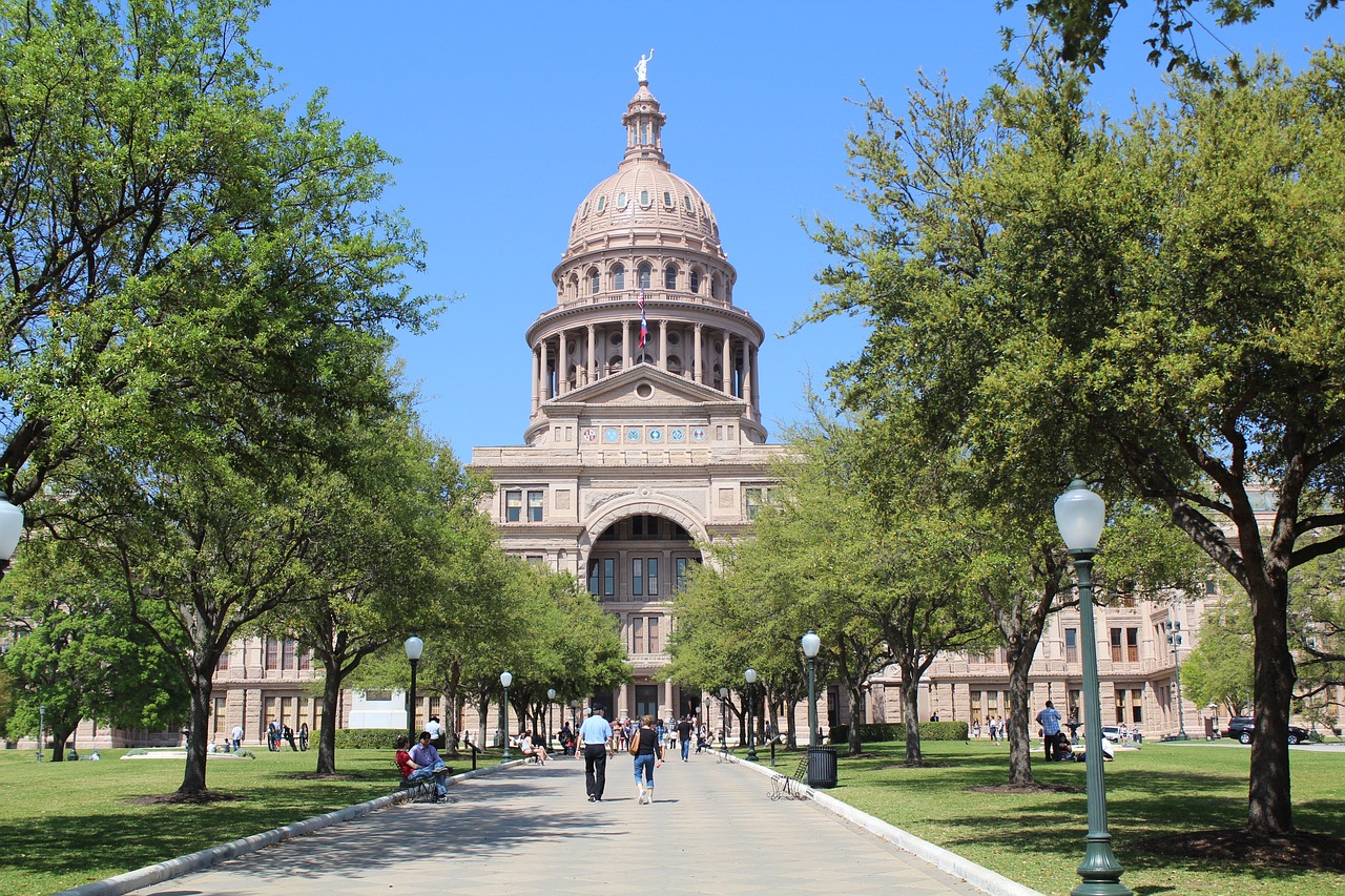 Capitol building in Austin Texas