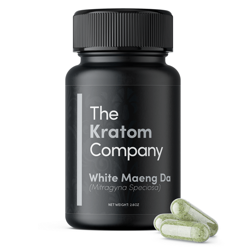 White Maeng Da Kratom Capsules